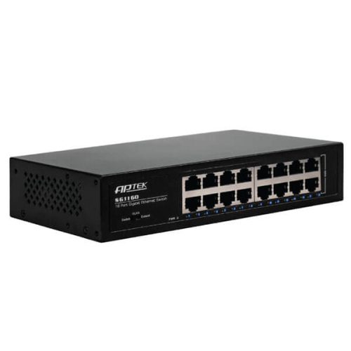 Switch Aptek 16 Port 10/100/1000Mbps Aptek SG1160