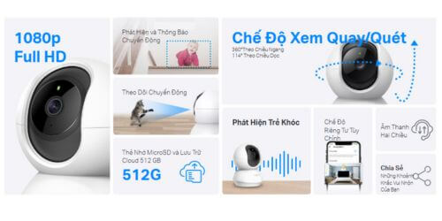Top 3 Camera TP-Link Tapo Được Tin Dùng Nhiều Nhất Hình ảnh camera tp-link tapo C200