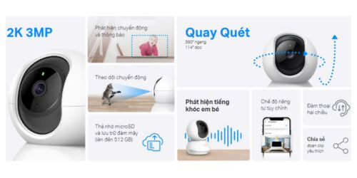 Top 3 Camera TP-Link Tapo Được Tin Dùng Nhiều Nhất Hình ảnh camera tp-link tapo C210
