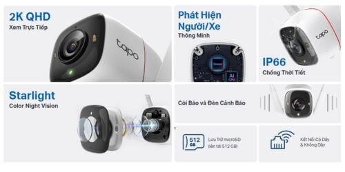 Top 3 Camera TP-Link Tapo Được Tin Dùng Nhiều Nhất Hình ảnh camera tp-link tapo C320WS