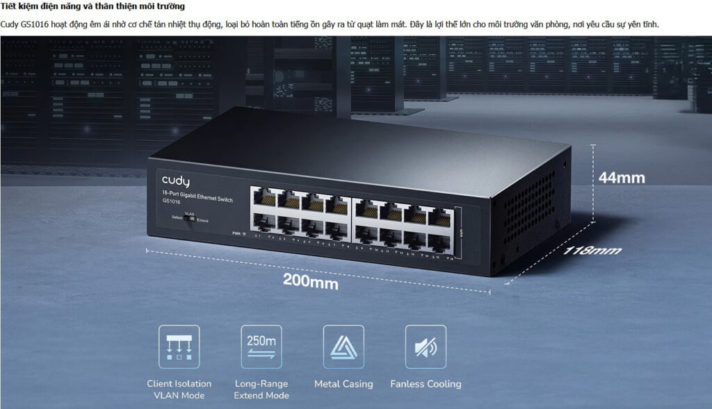 Hình ảnh APTEK GE122A - PoE Splitter