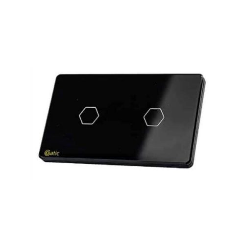 Hình ảnh công tắc cảm ứng 2 nút Datic DTSW02D