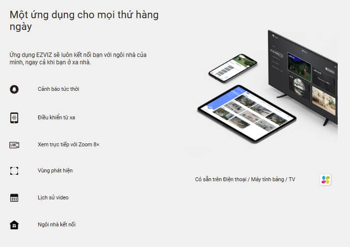 Thông tin camera wifi Ezviz H3C 4MP