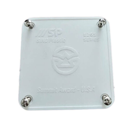Hộp vuông sino 8cm x 8cm x 5cm chính hãng, chống cháy, dày độ bền cao