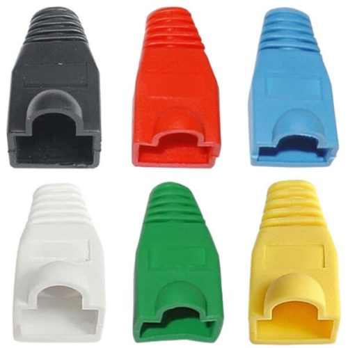 Nắp chụp đầu mạng Cat6, Cat5 bằng nhựa tốt giúp bảo vệ đầu mạng khỏi bị gảy