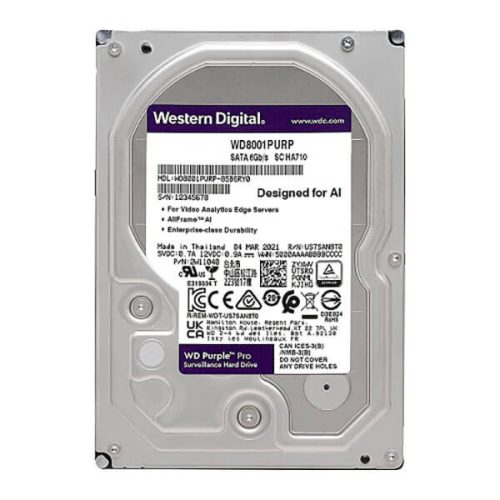 Hình ảnh ổ cứng Western 8TB chính hãng